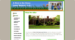 Desktop Screenshot of akickinthegrasslawn.com